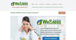 Desktop Screenshot of nutritionwellnesscenter.com
